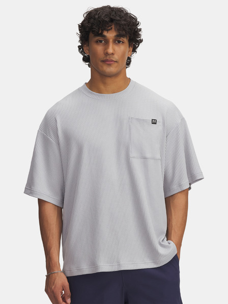 Under Armour Herren-Shirt Under Armour UA Rival Waffle Crew-GRY