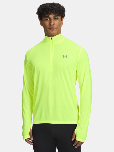 Under Armour Herren-Shirt Under Armour UA LAUNCH 1/4 ZIP-YLW
