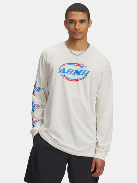 Under Armour Herren T-Shirt Under Armour UA 60/40S STACKED STARS LS-BRN