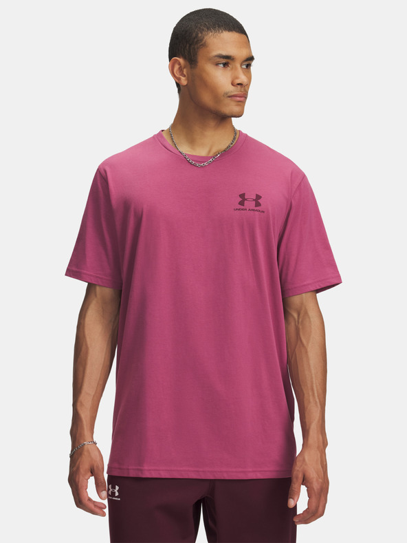 Under Armour Herren T-Shirt Under Armour UA M SPORTSTYLE LC SS-PNK
