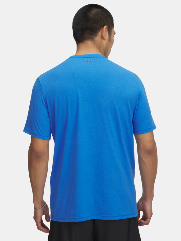 Under Armour Herren T-Shirt Under Armour UA COLLEGE CREST LOGO SS-BLU