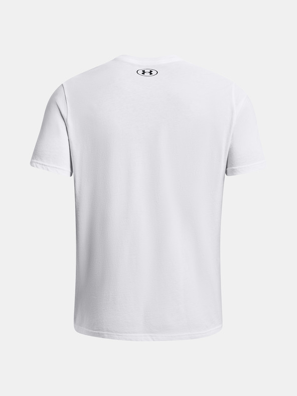 Under Armour Herren T-Shirt Under Armour UA CAMO CHEST STRIPE SS-WHT