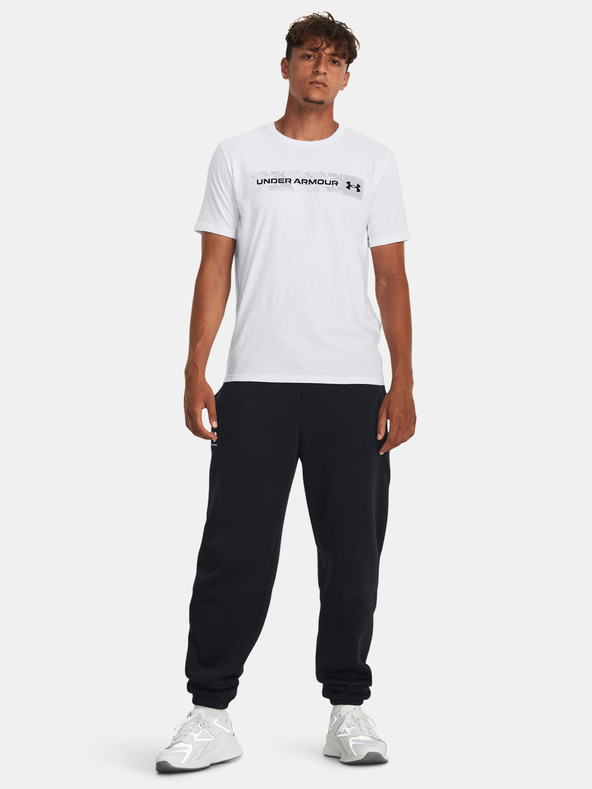 Under Armour Herren T-Shirt Under Armour UA CAMO CHEST STRIPE SS-WHT