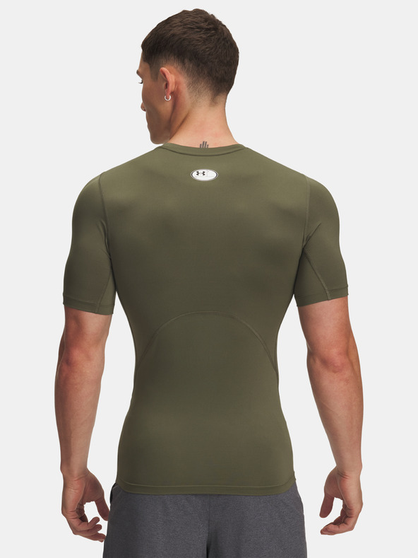 Under Armour Herren T-Shirt Under Armour UA HG Armour Comp SS-GRN