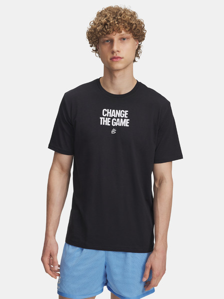 Under Armour Herren T-Shirt Under Armour Curry Playable Tee 1-BLK