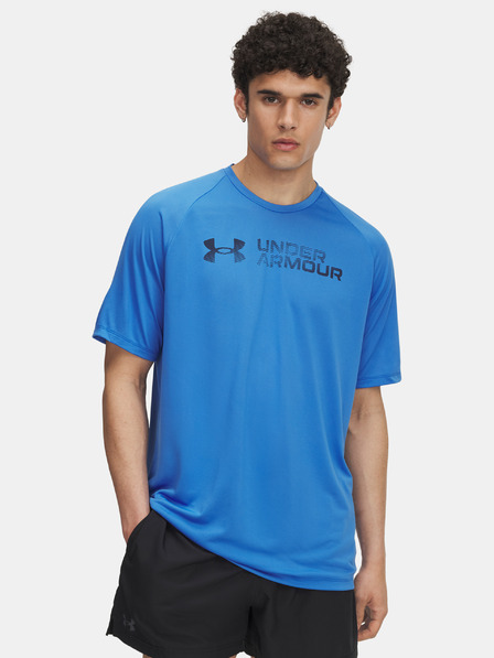Under Armour Herren T-Shirt Under Armour UA Tech Reflective SS-BLU