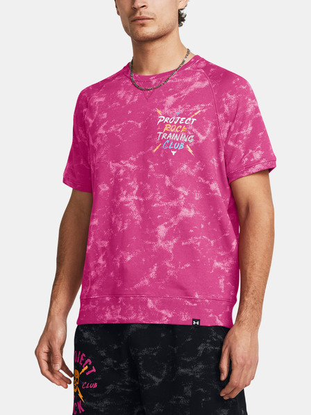 Under Armour Herren T-Shirt Under Armour Pjt Rck Q2 Terry AOP Crew
