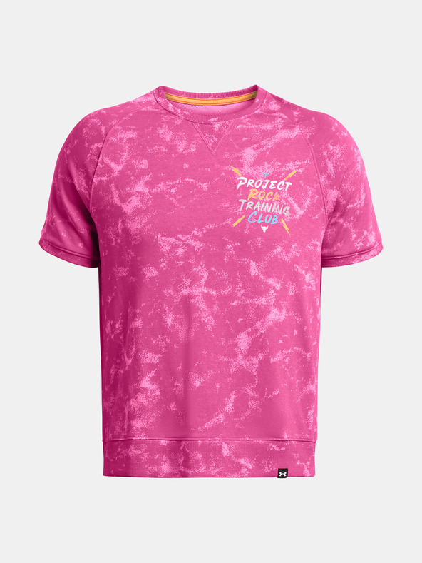 Under Armour Herren T-Shirt Under Armour Pjt Rck Q2 Terry AOP Crew