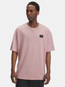 Under Armour Herren T-Shirt Under Armour UA HWT WOVEN LABEL SS-PNK