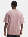 Under Armour Herren T-Shirt Under Armour UA HWT WOVEN LABEL SS-PNK