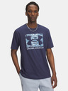 Under Armour Herren T-Shirt Under Armour UA ABC CAMO BOXED LOGO SS-BLU