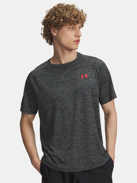 Under Armour Herren T-Shirt Under Armour UA Tech Textured SS-BLK