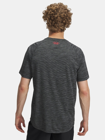 Under Armour Herren T-Shirt Under Armour UA Tech Textured SS-BLK