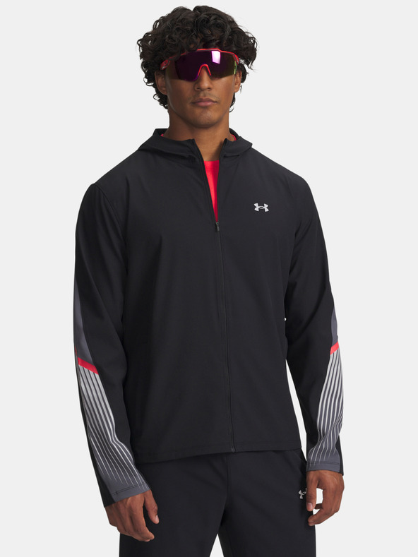 Under Armour Herren Jacke Under Armour UA Velociti Storm Hooded Jkt-BLK