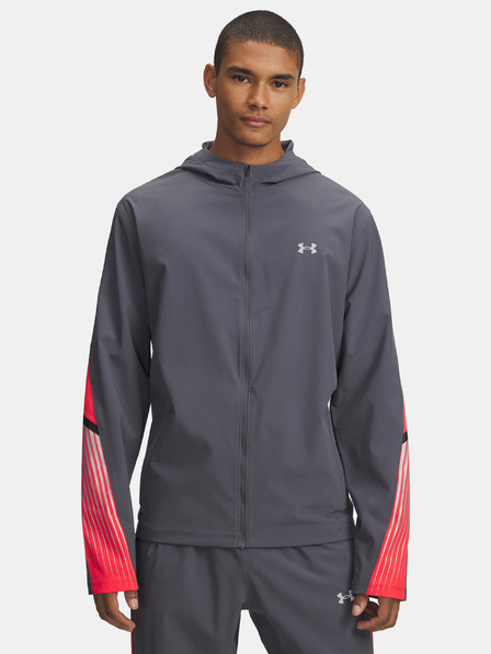 Under Armour Herren Jacke Under Armour UA Velociti Storm Hooded Jkt-GRY