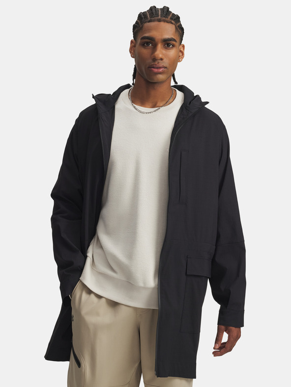 Under Armour Herren Jacke Under Armour UA Unstoppable Txt Long Jkt-BLK