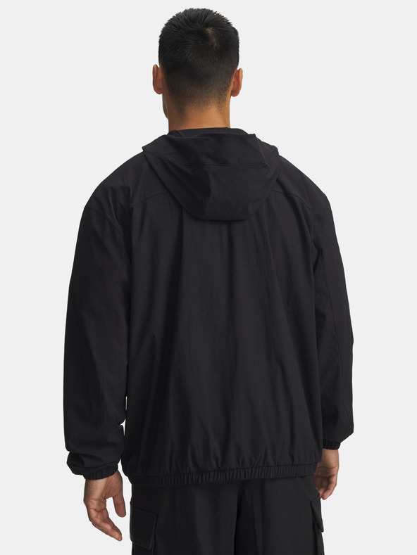 Under Armour Herren Jacke Under Armour UA Unstoppable Txt Woven Jkt-BLK