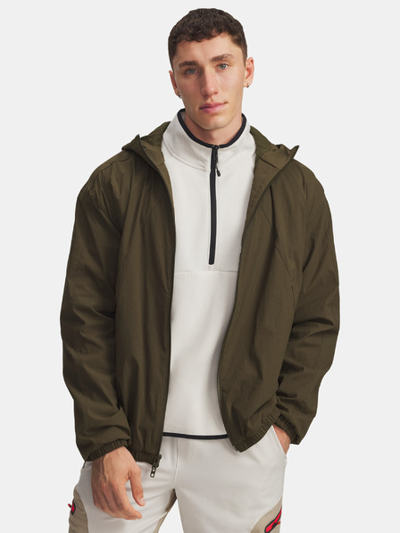 Under Armour Herren Jacke Under Armour UA Unstoppable Txt Woven Jkt-GRN