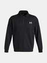 Under Armour Herren Jacke Under Armour UA Icon Flc Collar 1/4 Zip-BLK
