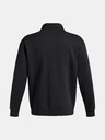 Under Armour Herren Jacke Under Armour UA Icon Flc Collar 1/4 Zip-BLK