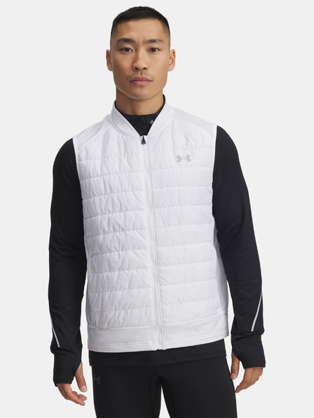 Under Armour Herren Weste Under Armour UA Launch Insulated Vest-WHT