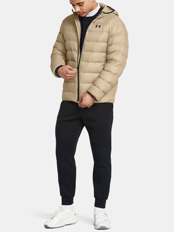 Under Armour Herren Jacke Under Armour LEGEND DOWN HOODED JACKET-BRN