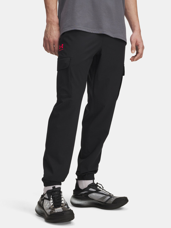 Under Armour Herren-Sporthose Under Armour UA Vibe Woven Cargo Pants-BLK