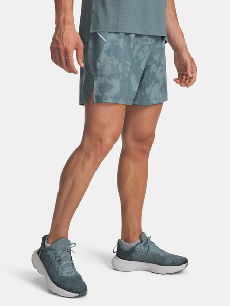 Under Armour Herren Shorts Under Armour Launch Pro 7in Prtd Short-GRN