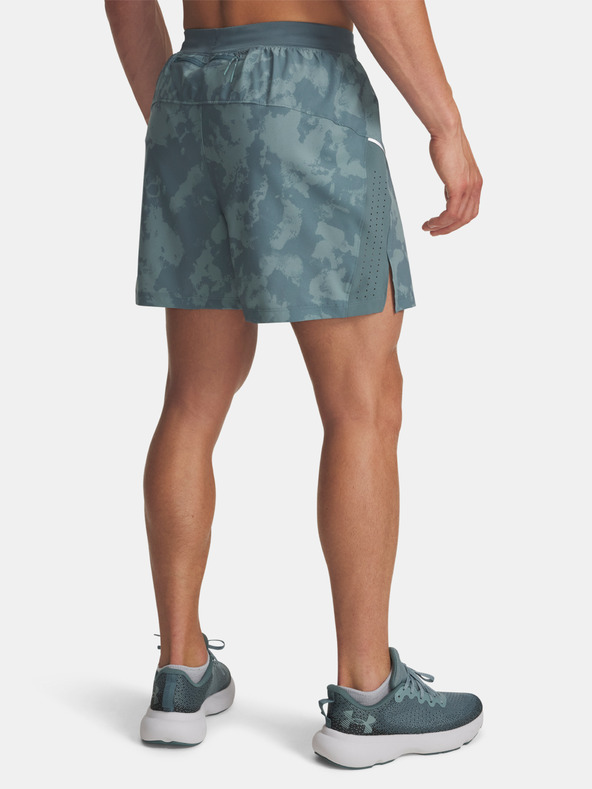 Under Armour Herren Shorts Under Armour Launch Pro 7in Prtd Short-GRN