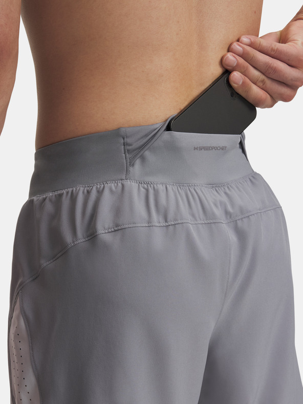 Under Armour Herren Shorts Under Armour UA LAUNCH PRO 7'' SHORTS-GRY