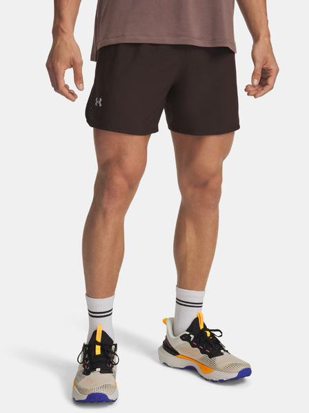 Under Armour Herren Shorts Under Armour UA TRAIL RUN LAUNCH SHORTS-BRN