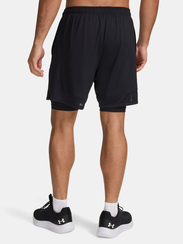 Under Armour Herren Shorts Under Armour UA Tech Vent 2in1 Short-BLK