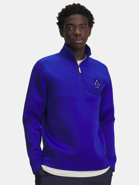 Under Armour Herren Sweatshirt Under Armour UA Drive Pro Hyb Warning HZ-BLU