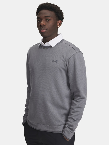 Under Armour Herren Sweatshirt Under Armour UA M Sweater Fleece Crew-GRY
