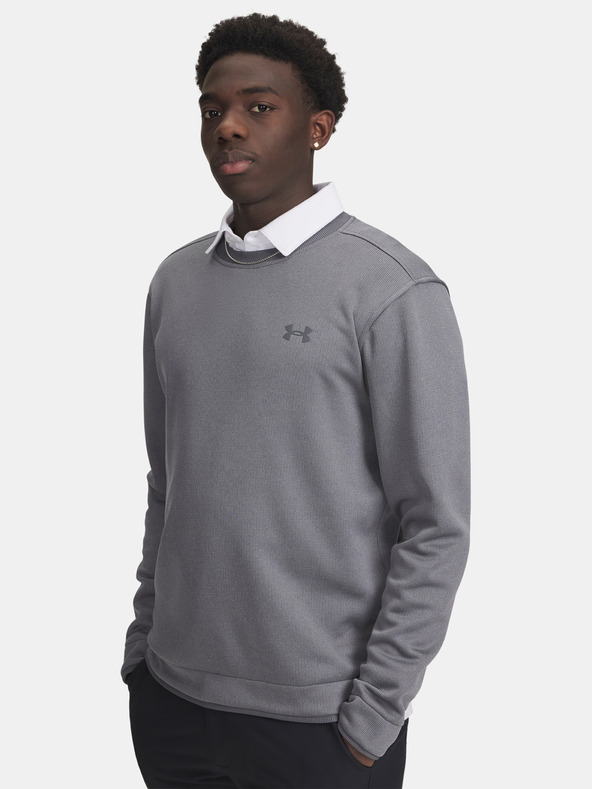 Under Armour Herren Sweatshirt Under Armour UA M Sweater Fleece Crew-GRY