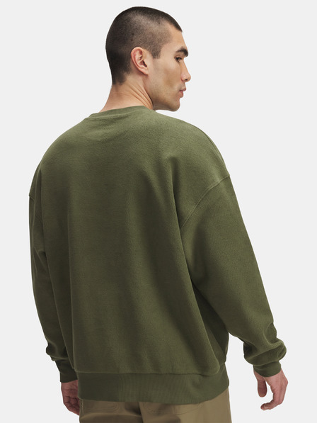 Under Armour Herren Sweatshirt Under Armour UA Icon Rev Terry Crew-GRN