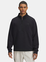 Under Armour Herren Sweatshirt Under Armour UA Unstoppable Flc Half Zip-BLK