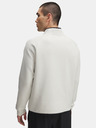 Under Armour Herren Sweatshirt Under Armour UA Unstoppable Flc Half Zip-WHT