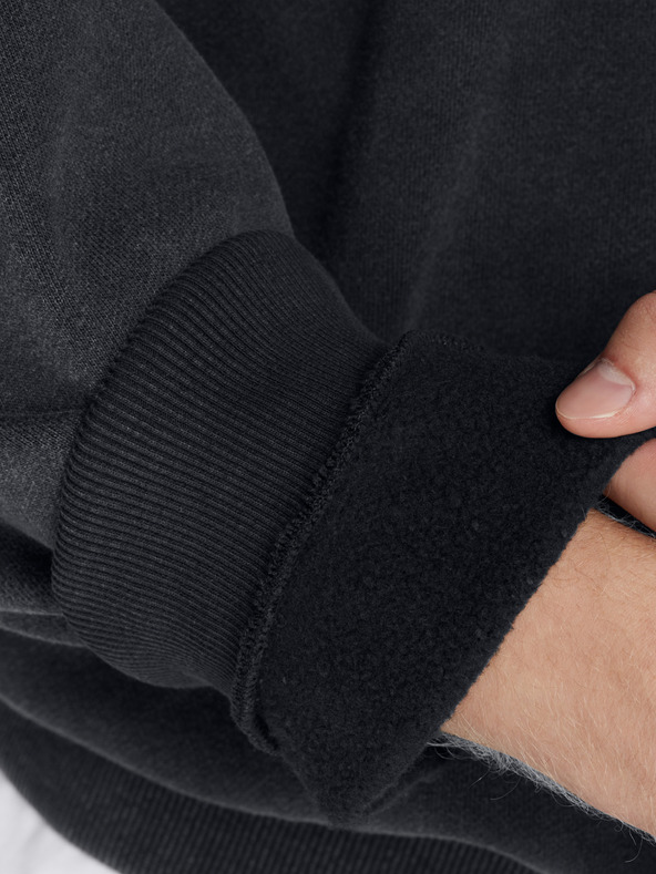 Under Armour Herren Sweatshirt Under Armour UA Icon HWT Flc Wash OS Crew-BLK