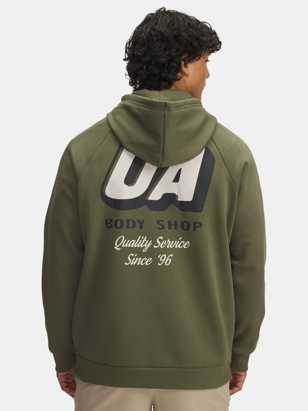 Under Armour Herren Under Armour UA Rival Fleece HBR Logo HD-GRN