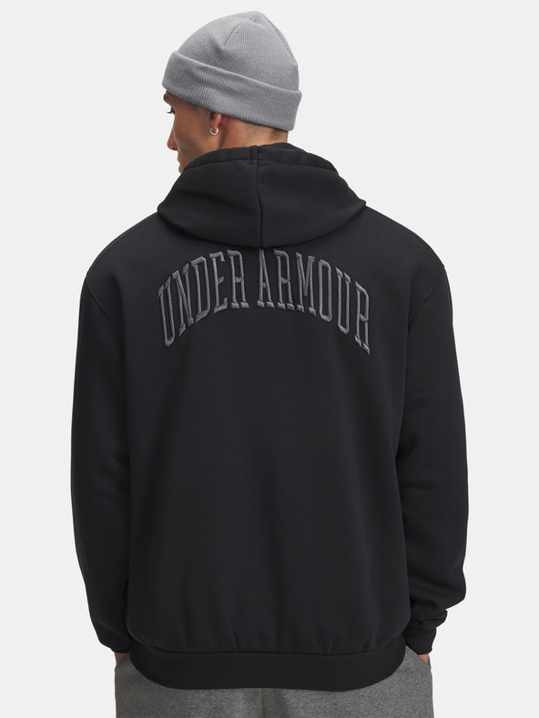 Under Armour Herren-Sweatshirt Under Armour UA Icon Flc Graphic Top-BLK