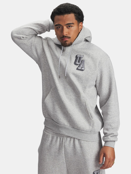 Under Armour Herren-Sweatshirt Under Armour UA Icon Flc Graphic Top-GRY