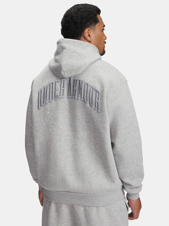 Under Armour Herren-Sweatshirt Under Armour UA Icon Flc Graphic Top-GRY