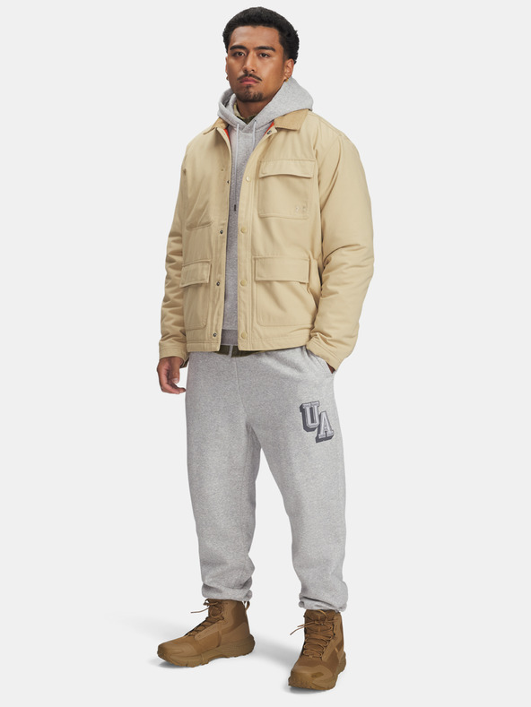 Under Armour Herren-Sweatshirt Under Armour UA Icon Flc Graphic Top-GRY