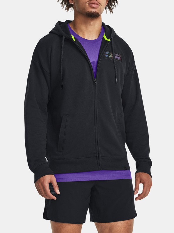 Under Armour Herren Sweatjacke Under Armour Pjt Rock Hwt Terry FZ