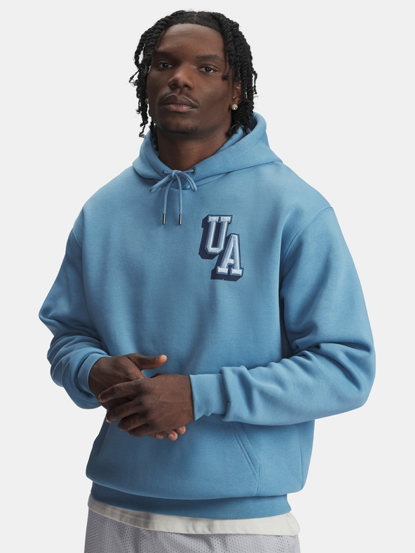 Under Armour Herren-Sweatshirt Under Armour UA Icon Flc Graphic Top-BLU
