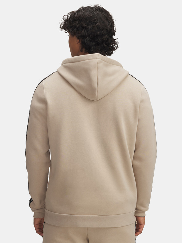 Under Armour Herren-Sweatshirt Under Armour UA Icon Fleece FZ Taping-BRN