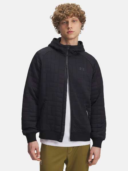 Under Armour Herren-Sweatshirt Under Armour UA Unstoppable Flc Txtr FZ-BLK