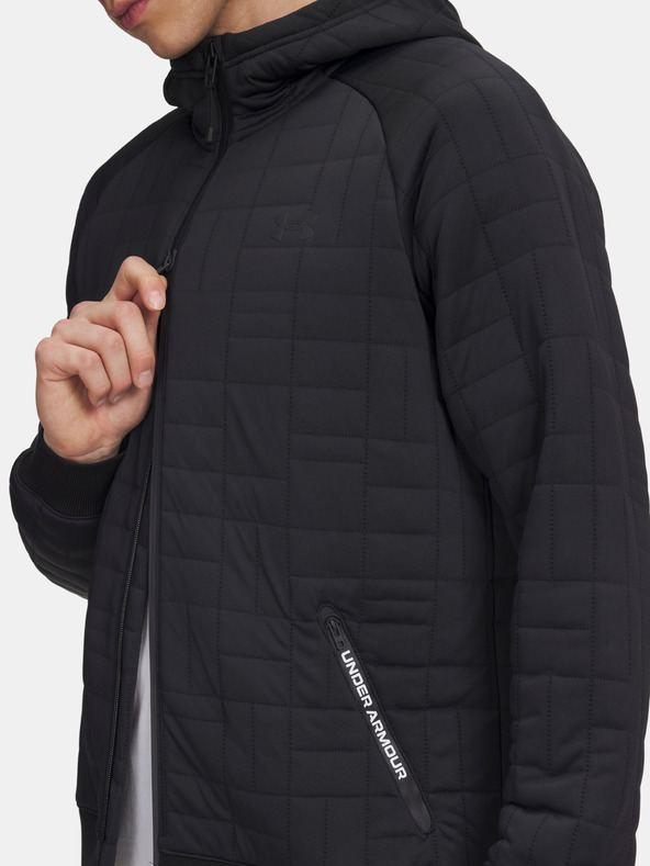 Under Armour Herren-Sweatshirt Under Armour UA Unstoppable Flc Txtr FZ-BLK