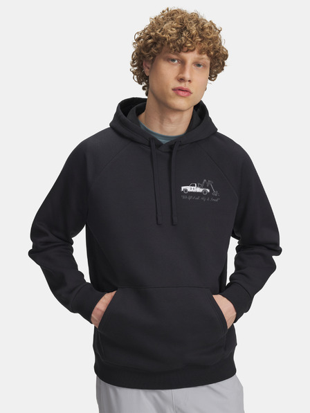 Under Armour Herren-Sweatshirt Under Armour UA Rival Fleece HBR Logo HD-BLK